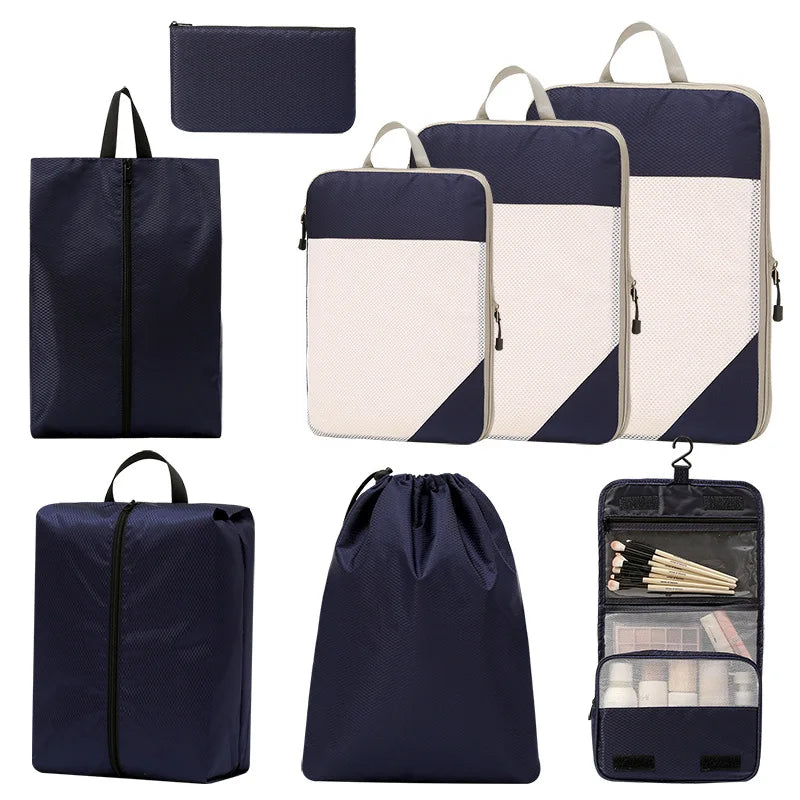 Ufine Travel Packing Cubes — Compression Storage Bags for Organized Luggage