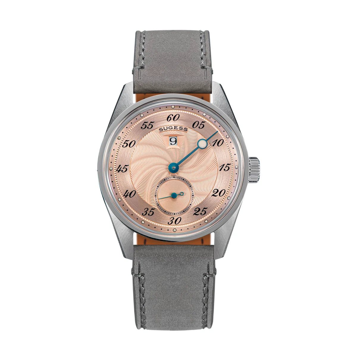 SUGESS Men's Automatic Mechanical Watch — Aventurine or Salmon Dial