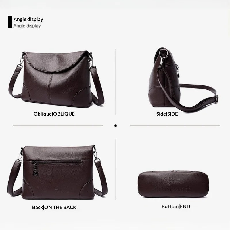 miflame Women's Crossbody Bag — Minimalist Lightweight Shoulder Bag