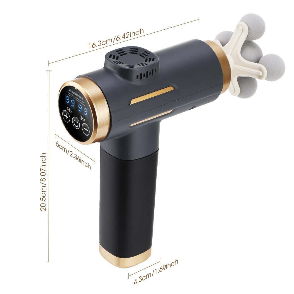 agdoad Percussion Massage Gun — Deep Tissue Muscle Massager with 99 Speeds