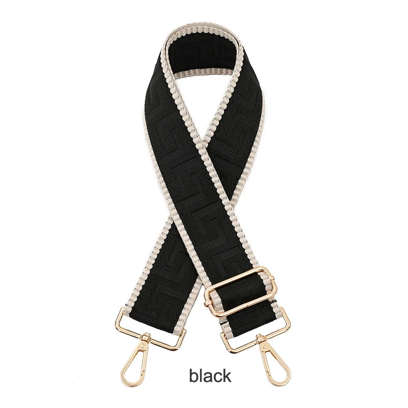 AIMIYOUNG Adjustable Bag Strap — Wide Nylon Replacement Belt for Handbags