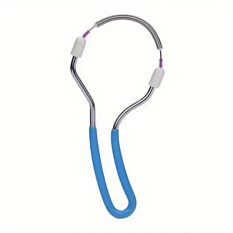 Facial Epilator Spring Roller — Portable Hair Removal Tool for Face and Chin