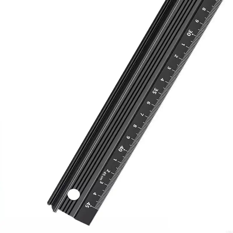 Aluminum Alloy Multipurpose Ruler — Professional Drafting & Engineering Tool