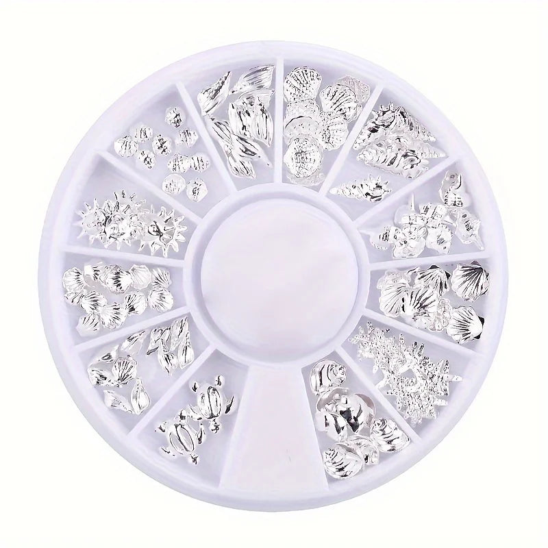 TaoTips Nail Art Rhinestones — Acrylic Crystal Gems for Manicure Decoration