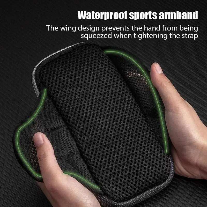 Viesrita Waterproof Phone Armband — Sporty Running Holder with Headphone Jack