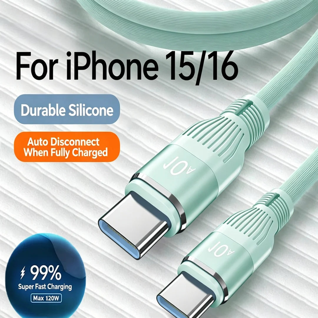 CEYYOR USB C to USB C Fast Charging Cable — High Power PD Data Cord