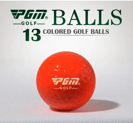 PGM Professional Practice Golf Balls — 10-Piece Multi-Color Training Set