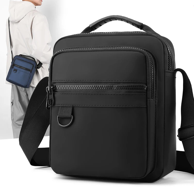 Messenger Sling Bag — Waterproof Oxford Crossbody Pouch for Daily Use