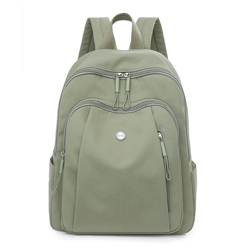 Ahidd Fashion Nylon Daypack — Water Resistant School Bag for Women