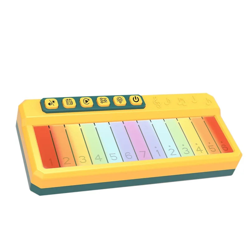 Rainbow Light Piano Keyboard — Educational Music Toy for Kids