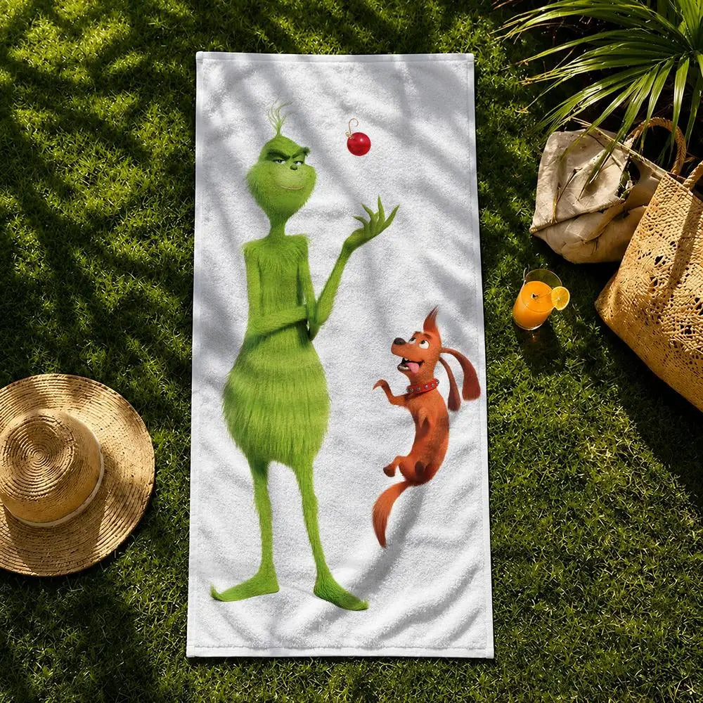 Quick-Dry Microfiber Bath Towel — Absorbent Beach & Gym Towel