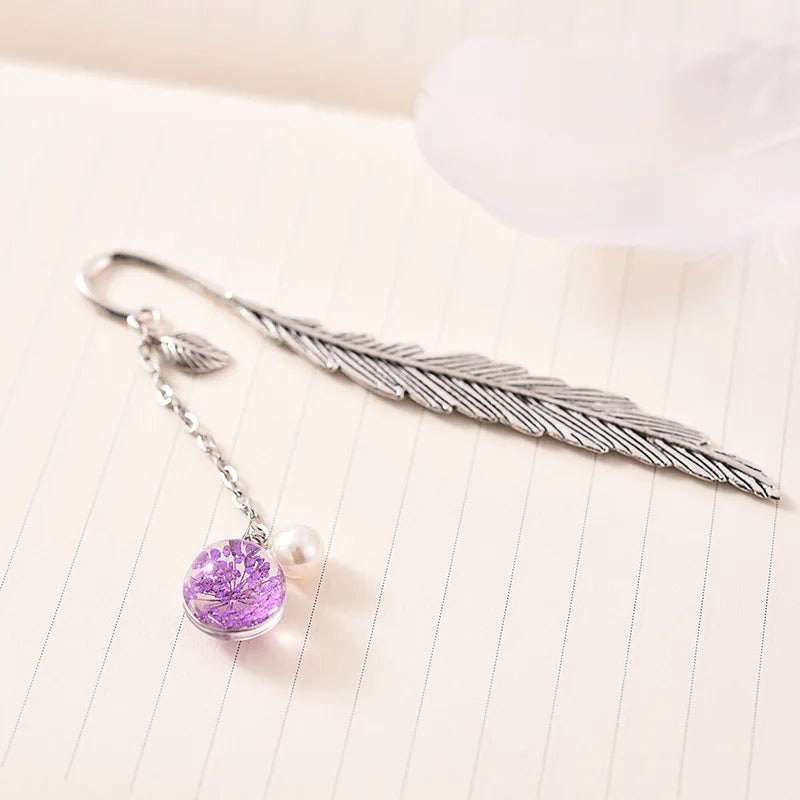 Pelsone Metal Cartoon Bookmark — Decorative Student Stationery Gift