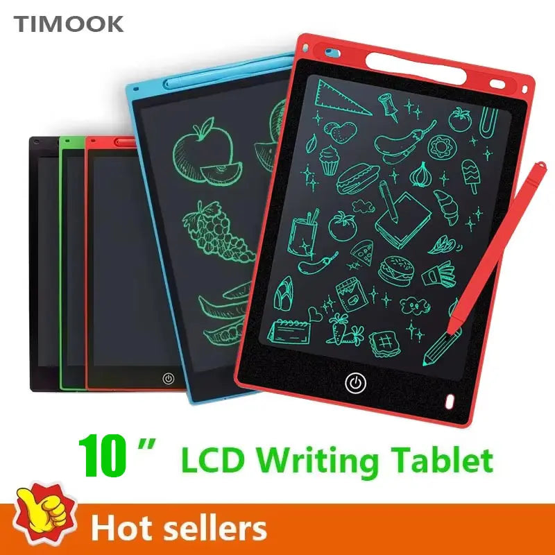 10 Inch LCD Drawing Tablet — Portable Electronic Graphic Board for Art & Notes