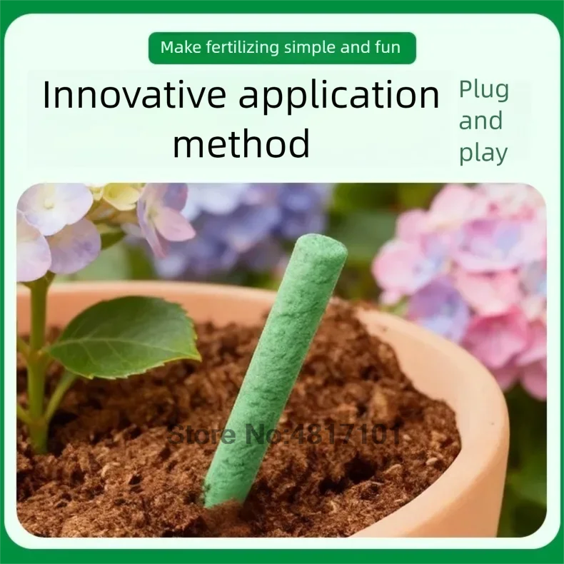 Slow Release Plant Food Sticks — Controlled Nutrient Fertilizer for Indoor & Outdoor Plants