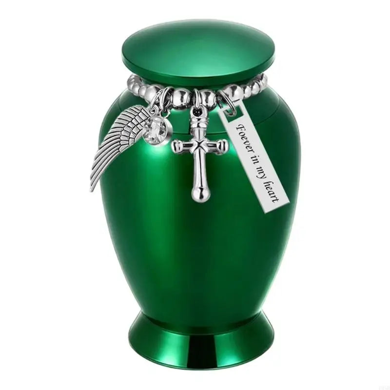 Elegant Pet Memorial Urn — Small Keepsake Cremation Container