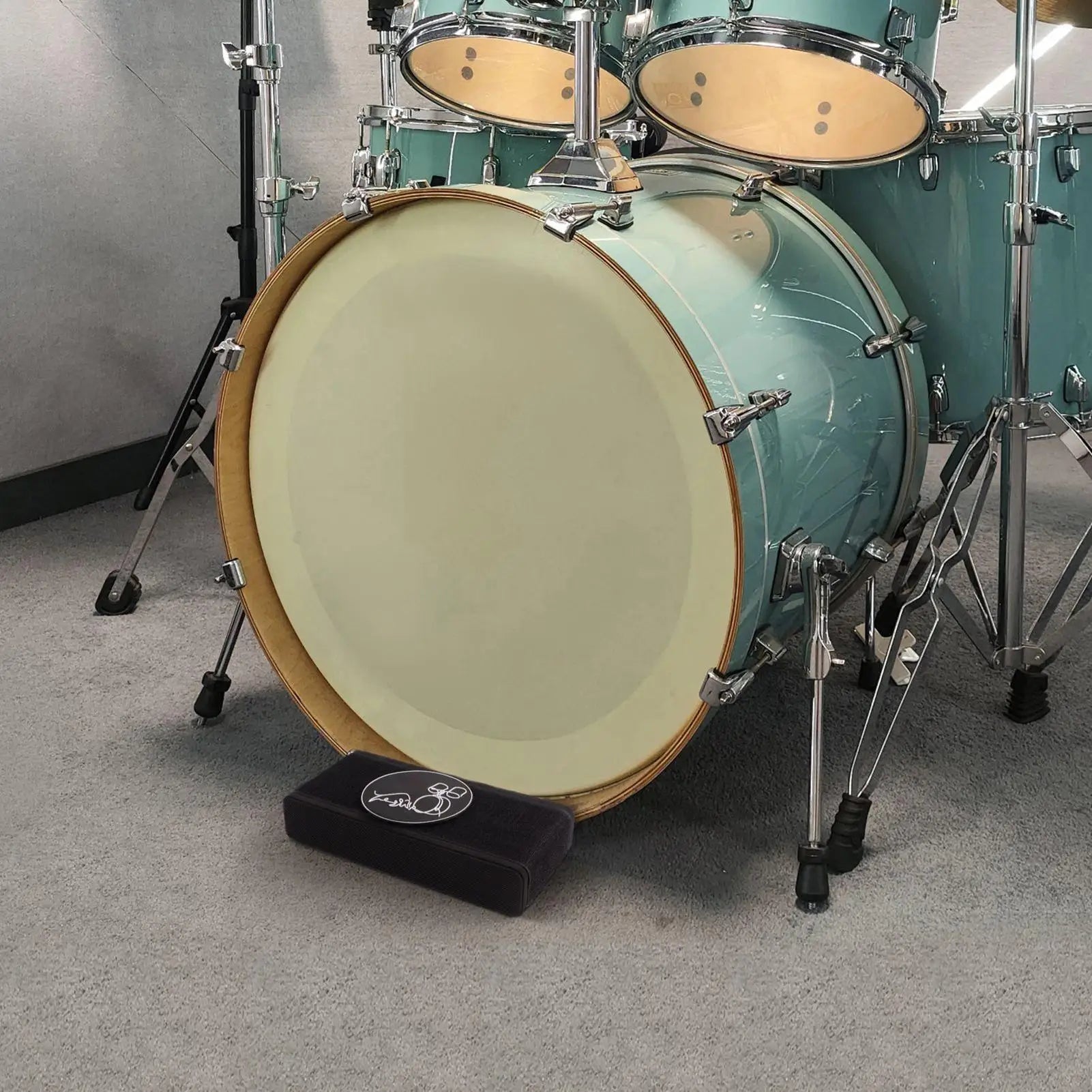 Bass Drum Stabilizer Pad — Non-Slip Pedal Anchor for Drum Kits