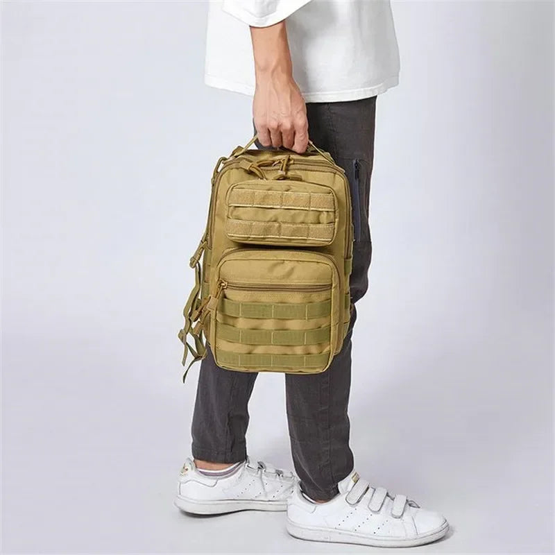 Tactical Chest Bag — Large Capacity Outdoor Crossbody Shoulder Bag