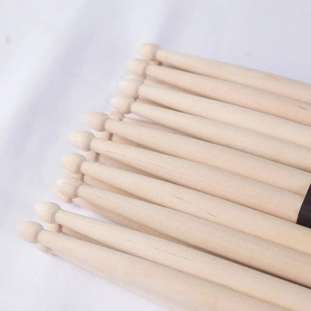 Professional Wood Drum Sticks — Percussion Instrument Accessories, 1 Pair