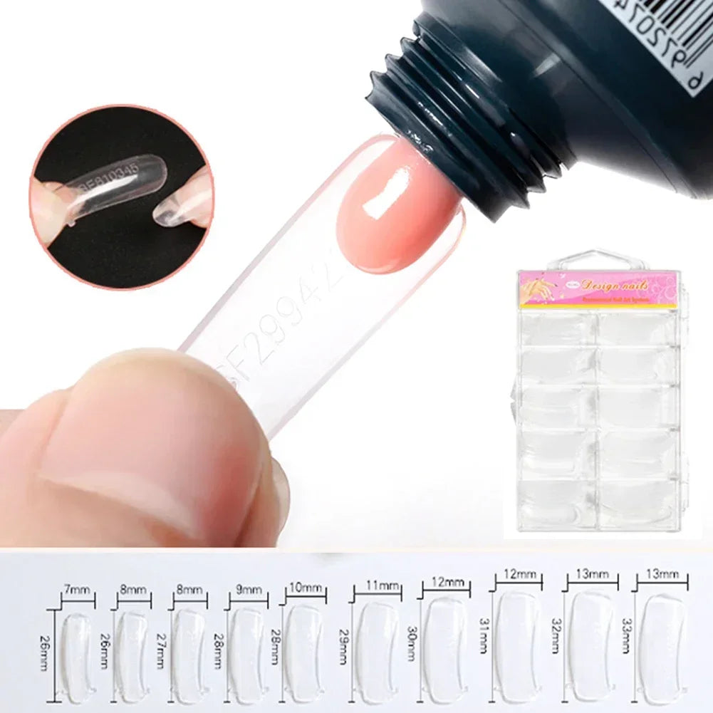 Poly Nail Gel Extension Set — Quick Building Manicure Kit