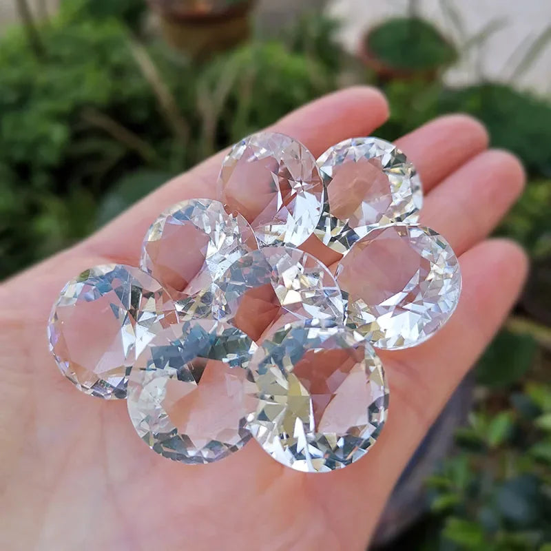 BOTG Crystal Mini Diamond Beads — Decorative Glass Figurine Ornaments