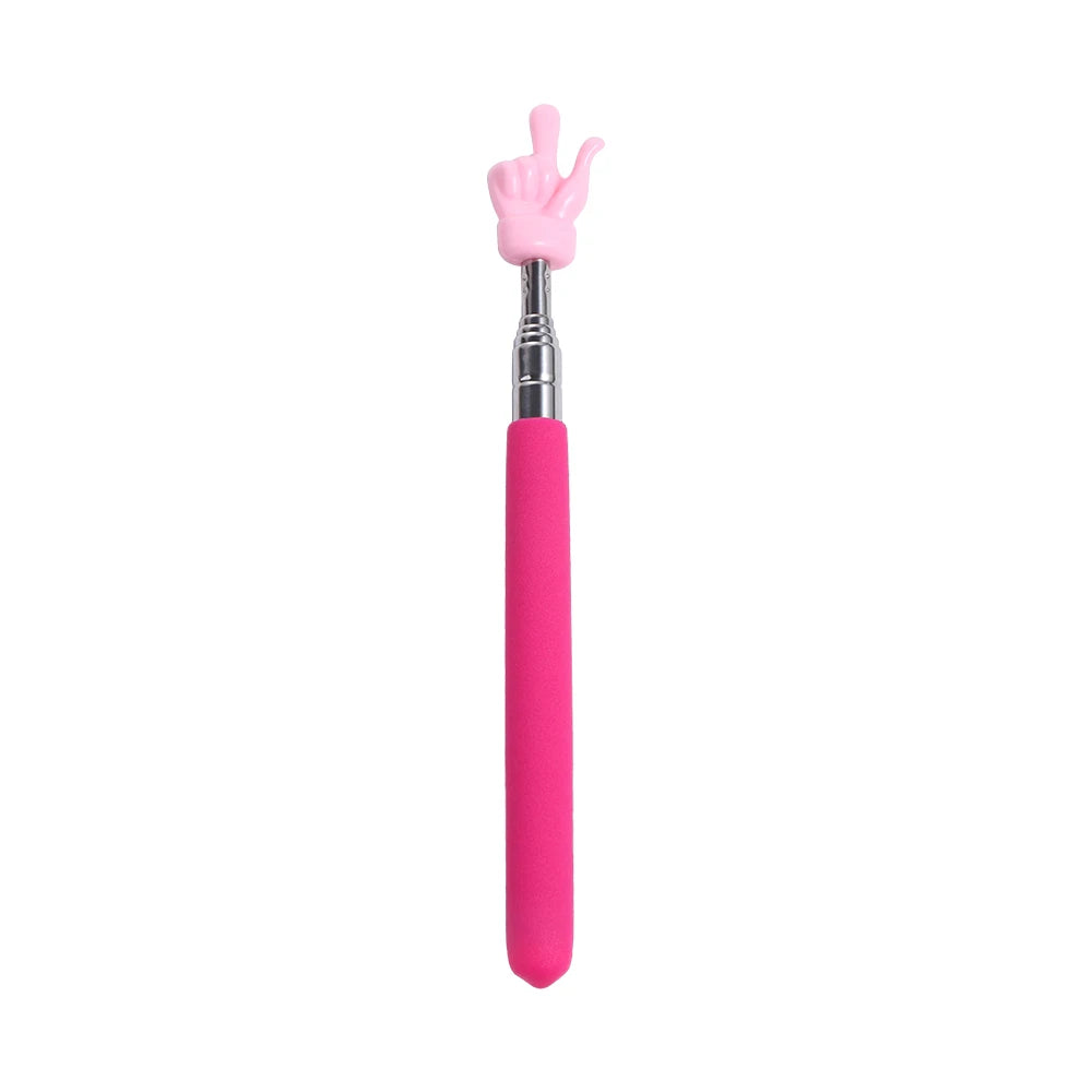 Retractable Teaching Pointer — Telescopic Whiteboard Finger Guide