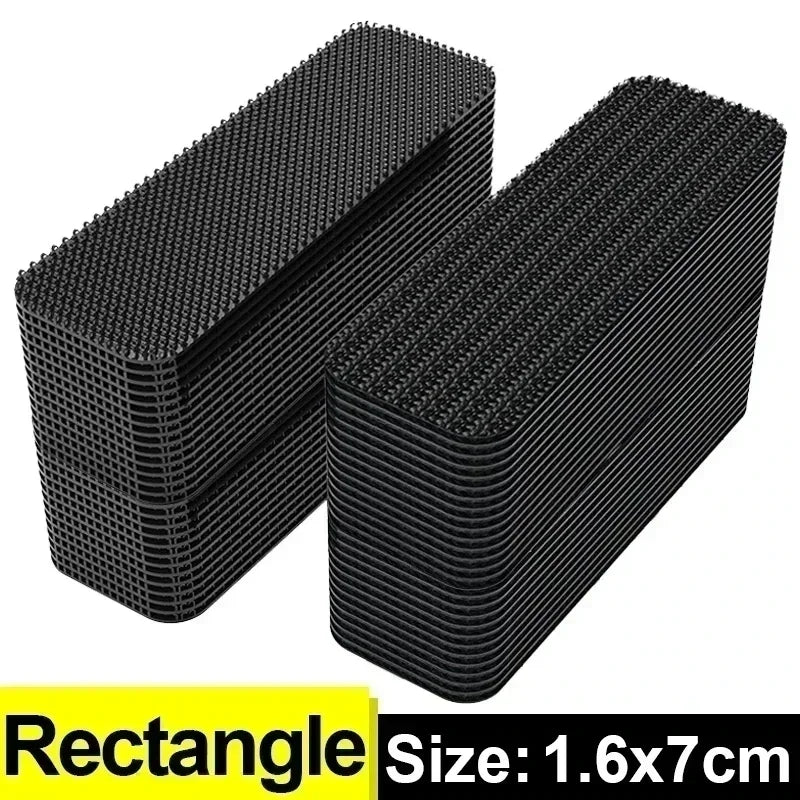 Self-Adhesive Hook and Loop Fasteners — Strong Double-Sided Car Mat Grippers