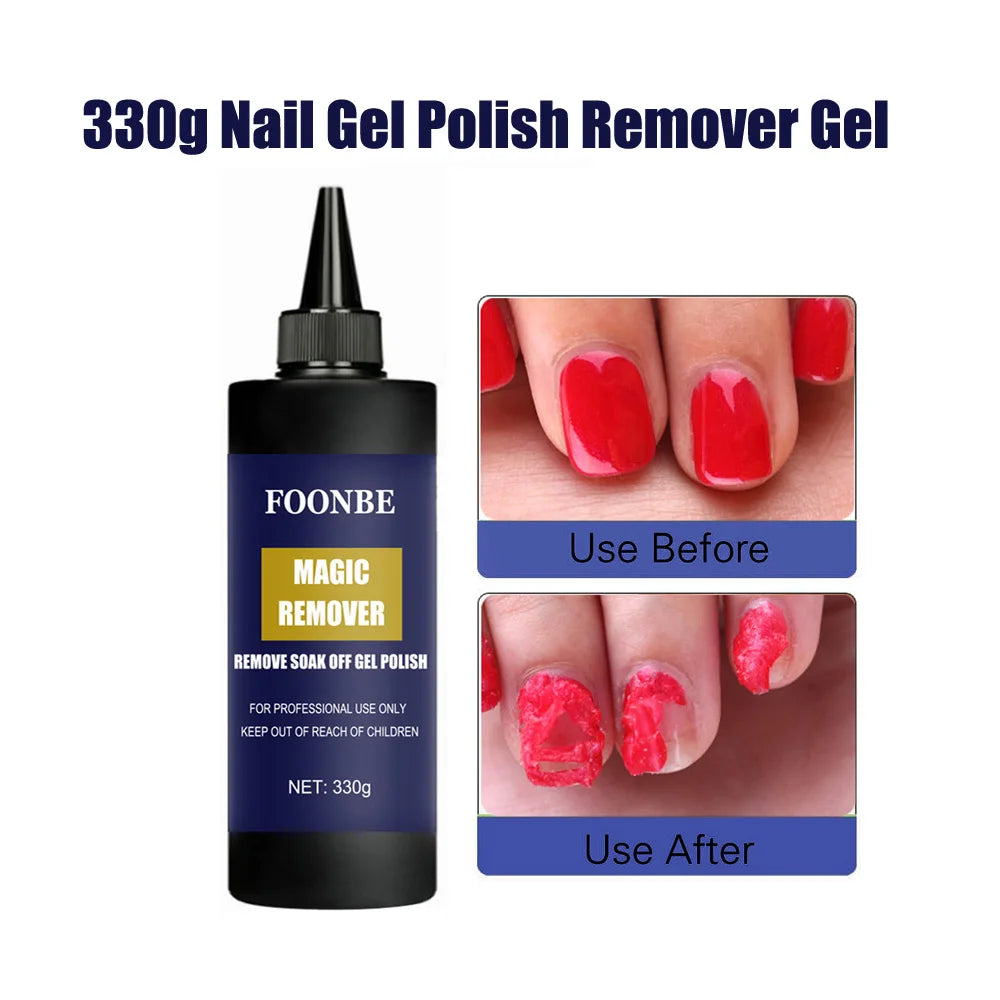 foonbe Magic Nail Gel Remover — Fast Peel Off Semi Permanent Polish Solution