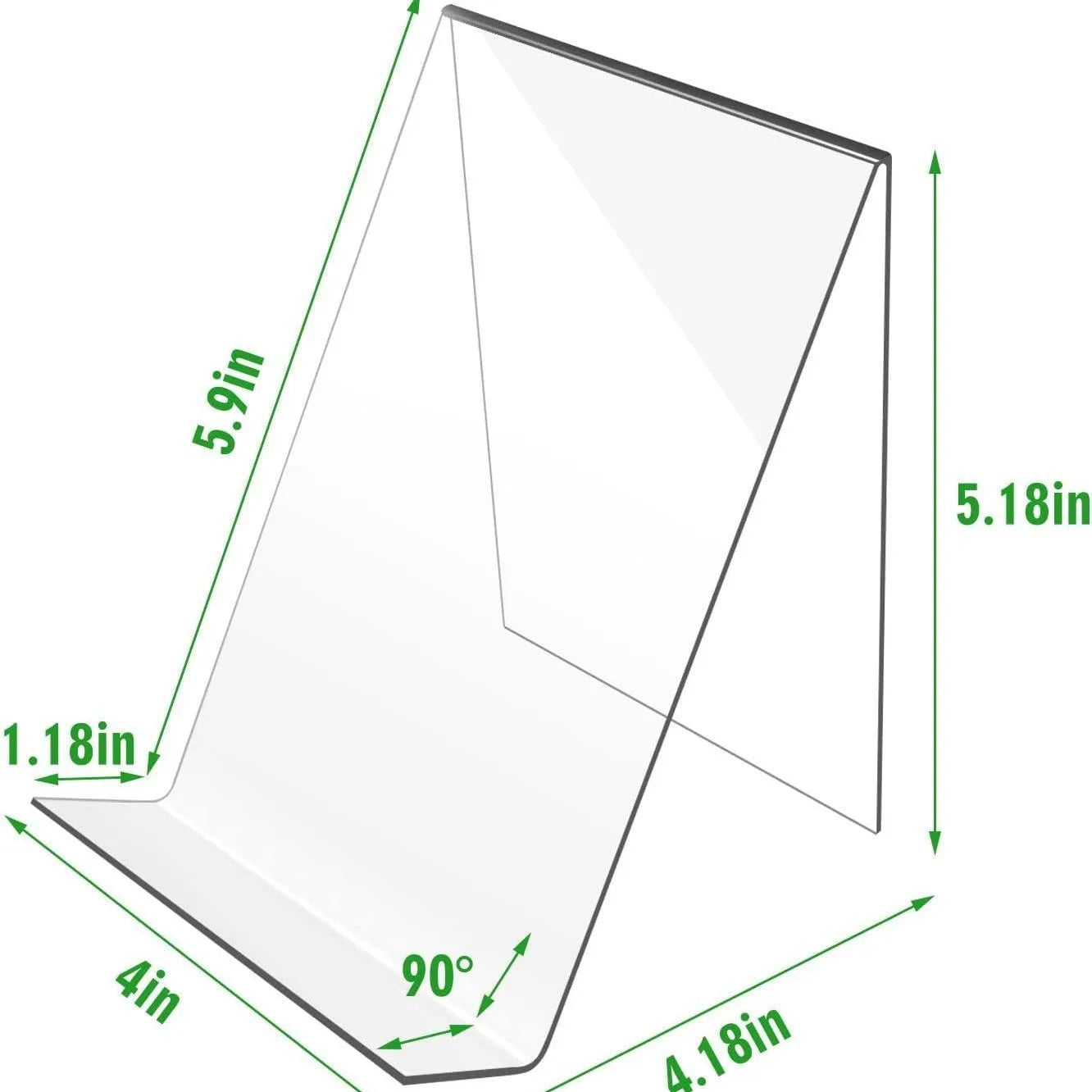 Acrylic Easel Display Stands — Versatile Support for Books, Tablets, and Art