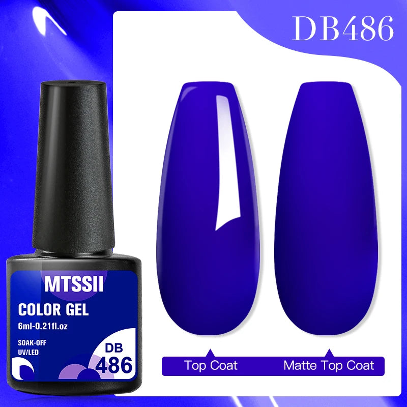 Mtssii Reflective Glitter Gel Nail Polish — Sparkling Holographic Effect