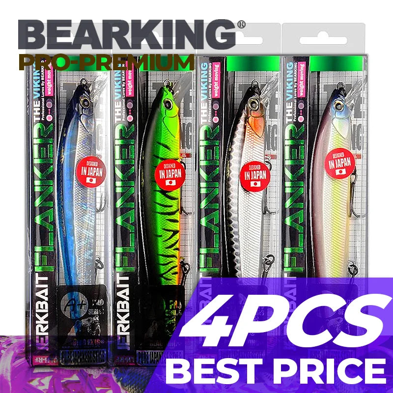Fishing Lure — Assorted Colors Minnow Bait