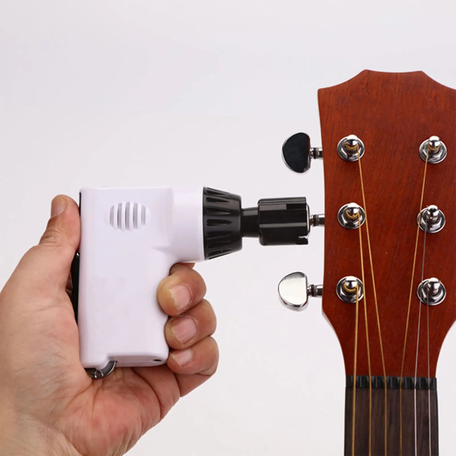 Guitar String Winder — Fast String Change Tool for Acoustic and Electric Guitars