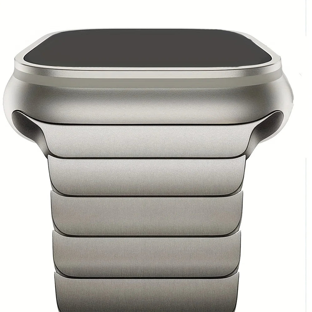 LHDWY Stainless Steel Watch Band — Elegant Bracelet Strap for Smartwatches