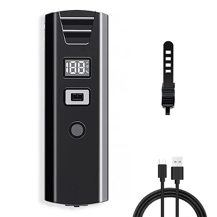 USB Rechargeable Bike Light — Auto Sensing LED Headlight for Night Riding