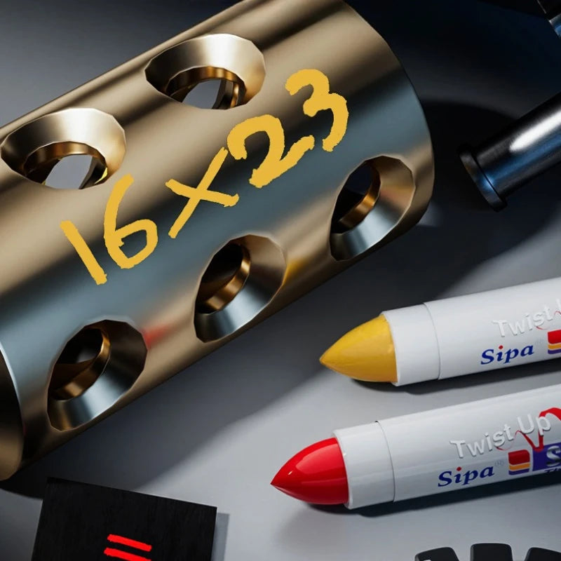 Solid Paint Marker — Waterproof Oil-Based Ink for Multi-Surface Use