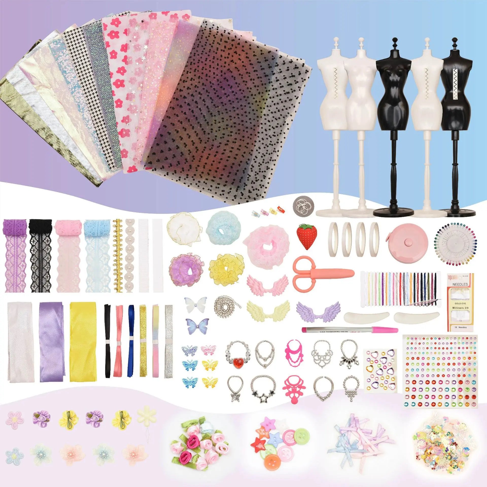 DIY Doll Clothes Craft Kit — Creative Handmade Fashion Set for Kids