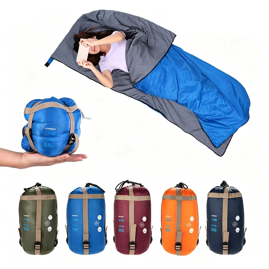 Lightweight Outdoor Sleeping Bag — Compact Design for Spring and Summer Camping