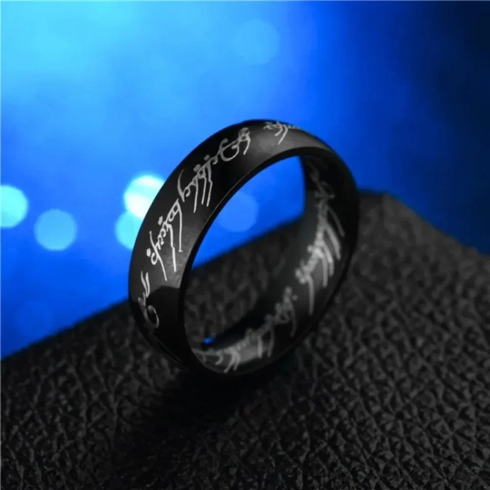 Stainless Steel Ring — Wedding Band