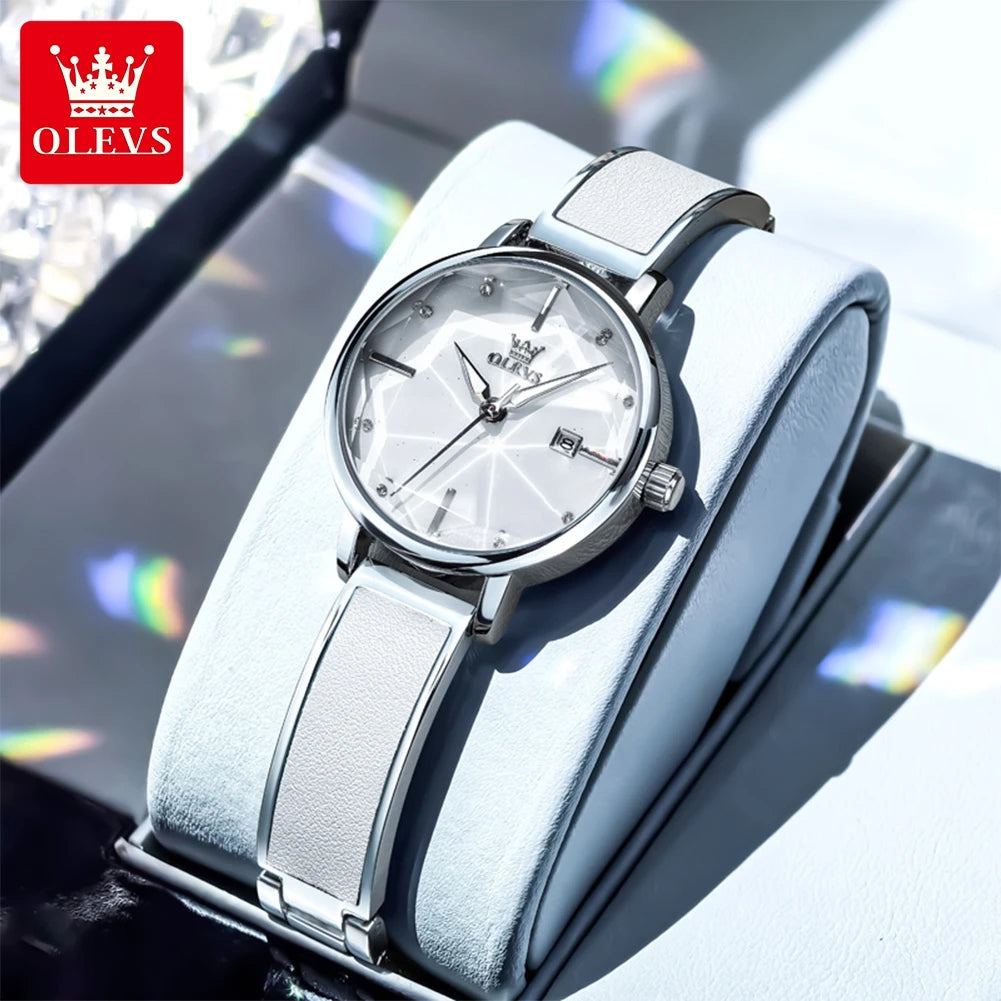 OLEVS 5656 Elegant Women's Watch — Luxury Automatic Mechanical Timepiece