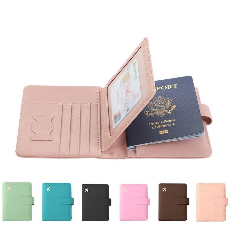 SNUGUG Leather Passport Holder — Waterproof Travel Wallet & Card Case