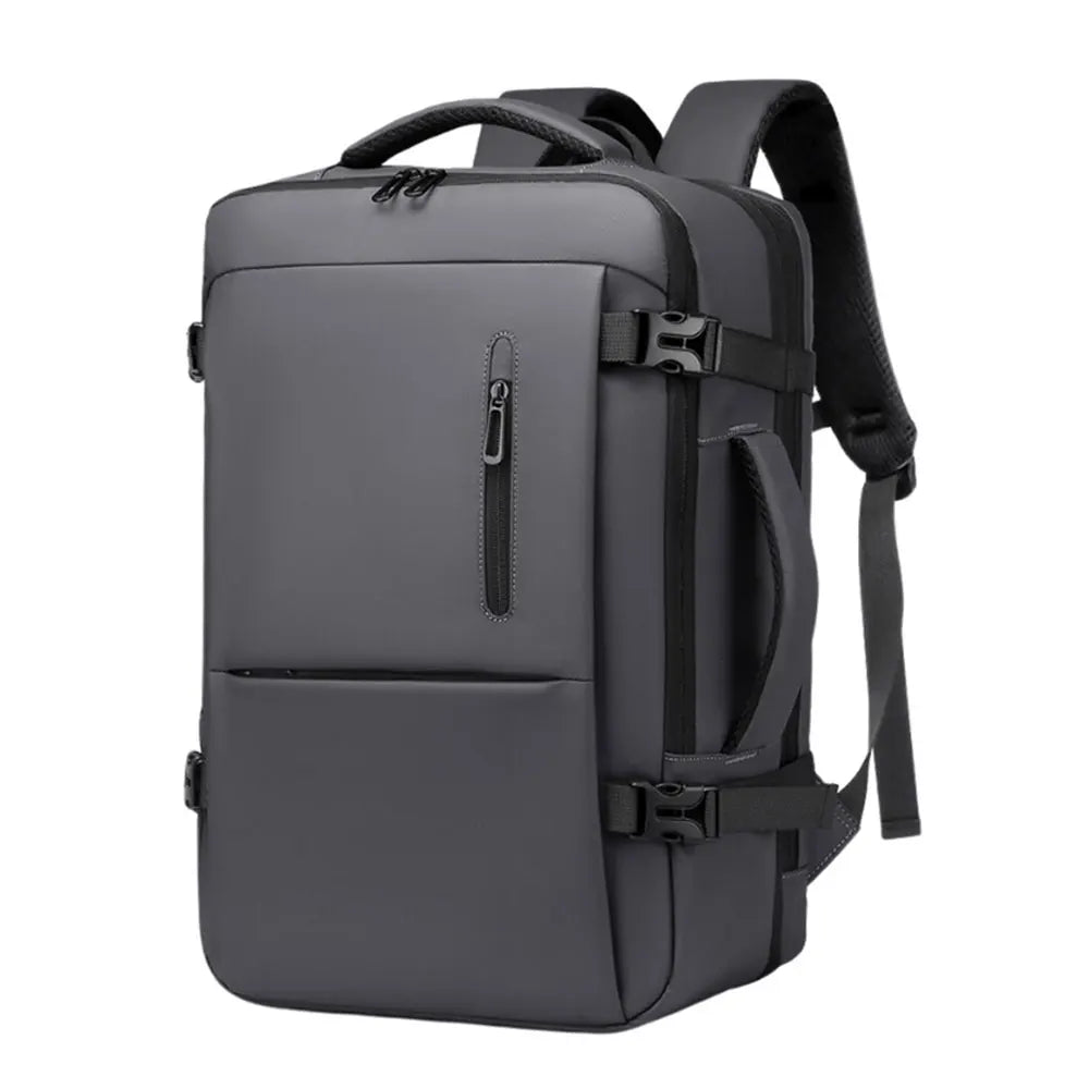 HTLT Men's Business Backpack — Expandable Laptop Bag for Travel