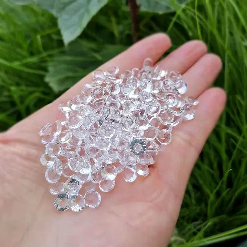 BOTG Crystal Mini Diamond Beads — Decorative Glass Figurine Ornaments