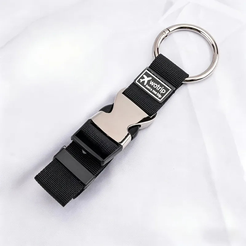 Adjustable Travel Luggage Strap — Portable Detachable Hook for Bags