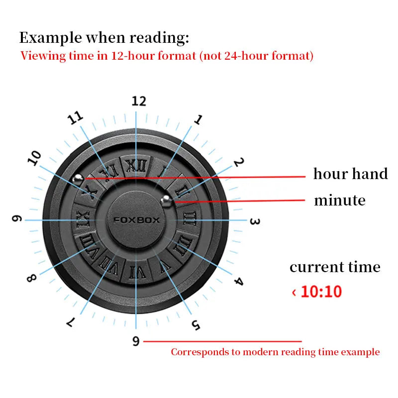 foxbox Magnetic Levitation Watch — Creative Floating Pointer Quartz Wristwatch