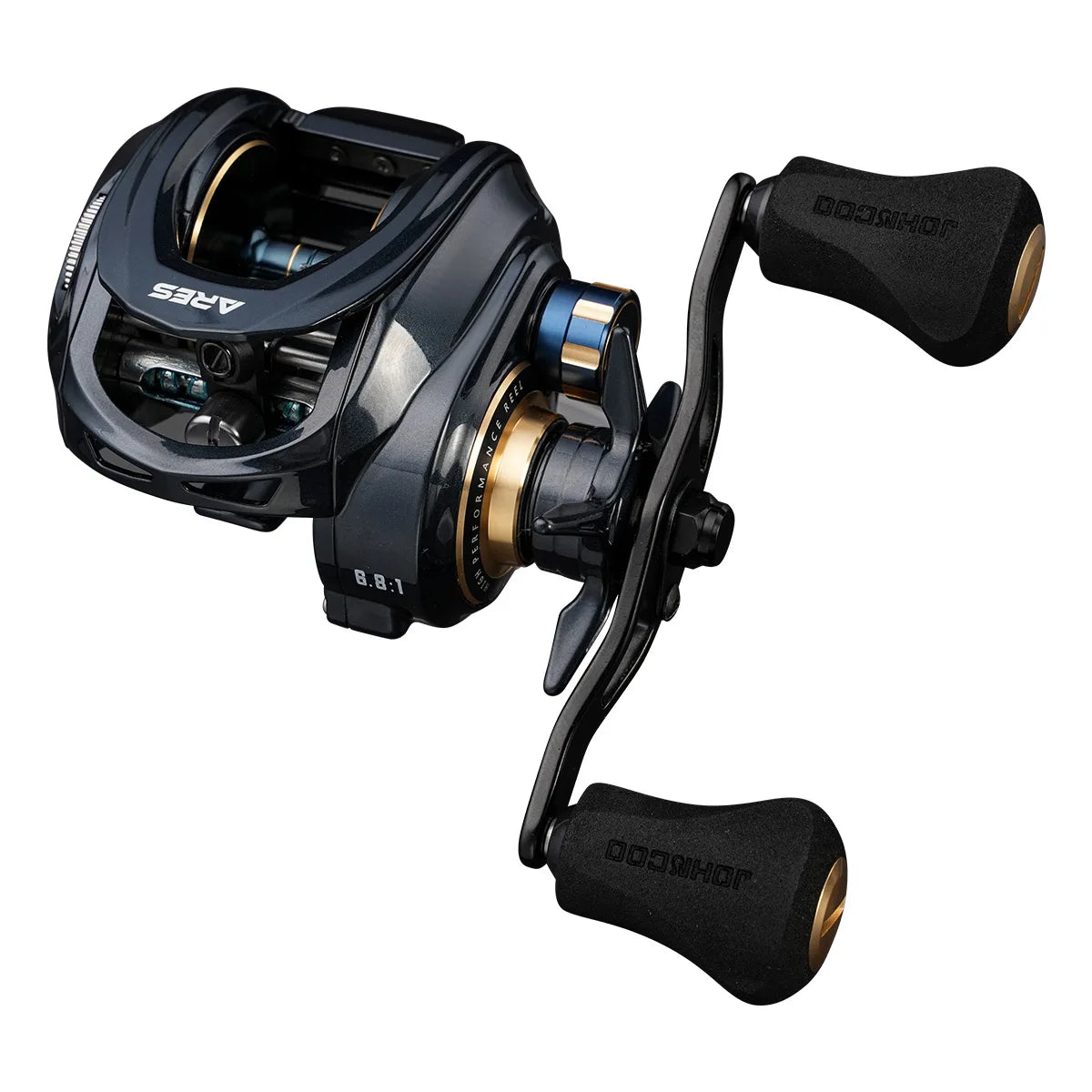 JOHNCOO Baitcasting Fishing Reel — High Drag Metal Body for Saltwater & Freshwater