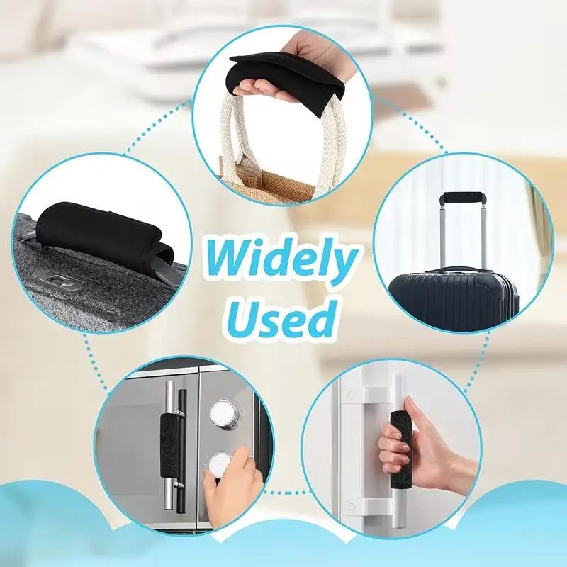 Luggage Handle Covers — Soft Protective Grip for Suitcases