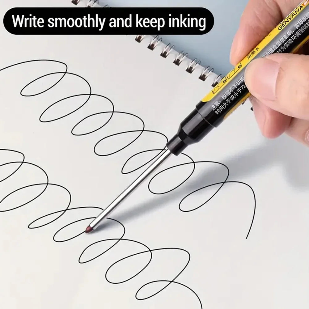 Long Nib Marker Pen — Waterproof For Woodworking