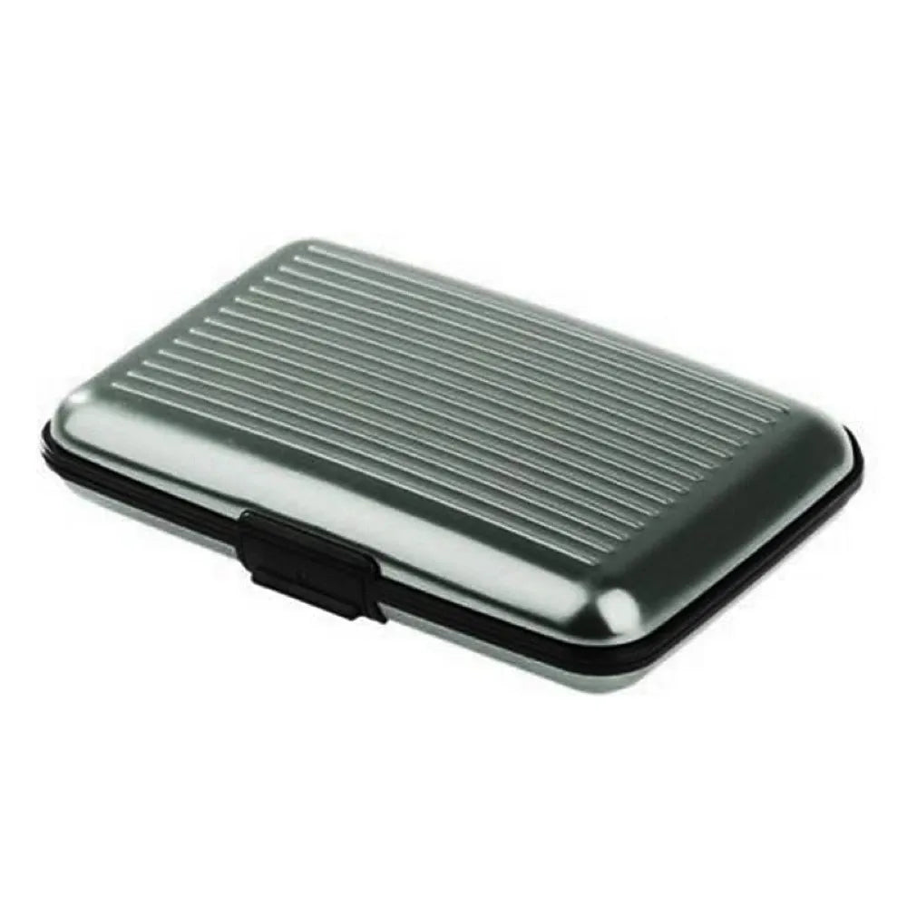 Slim Metal Card Wallet — Durable Protective Holder for Daily Use
