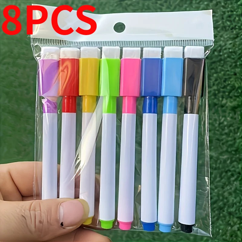Dry Erase Markers — Dust-Free Whiteboard Pens for Smooth Writing