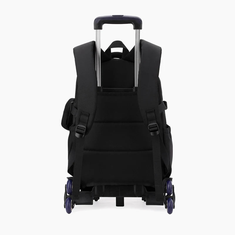 Children's Wheeled School Backpack — Rolling Trolley Bag for Students