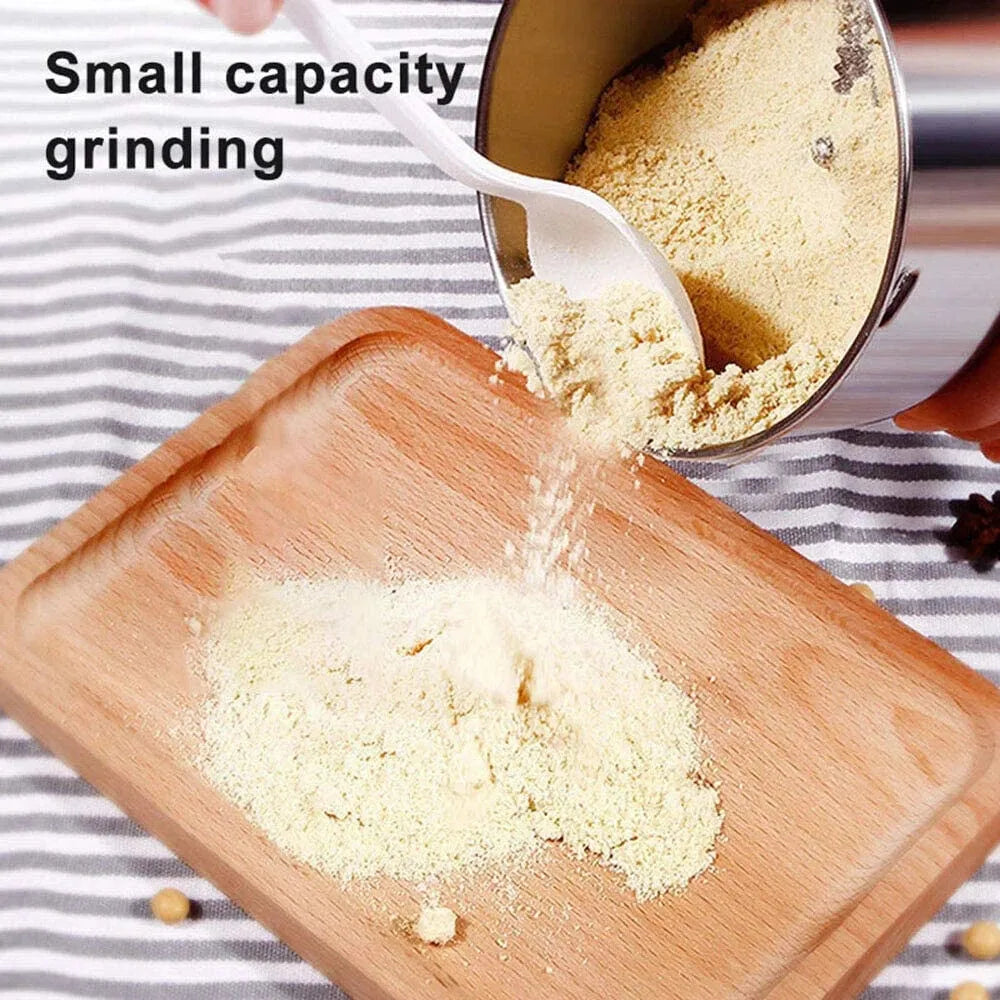 Electric Coffee Bean Grinder — Stainless Steel Spice and Nut Crusher